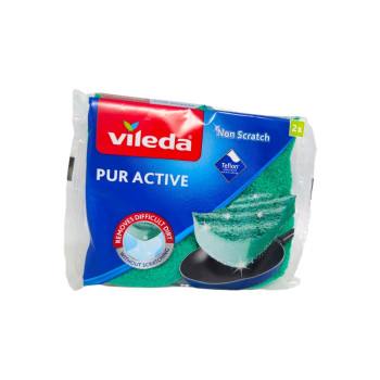 VILEDA домакински гъба, Pur active, 2 броя VILEDA домакински гъба, Pur active, 2 броя