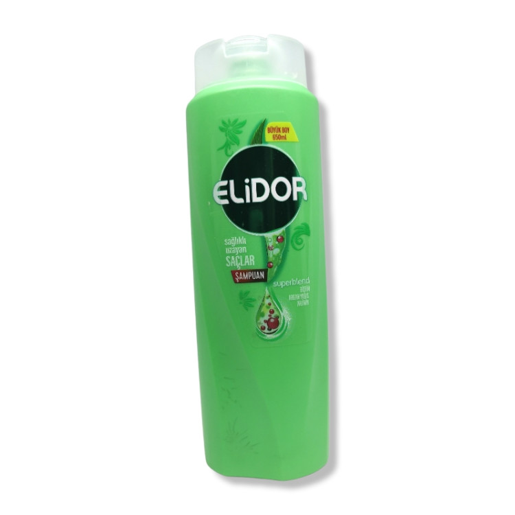 ELIDOR шампоан за коса, Зелен, 500мл