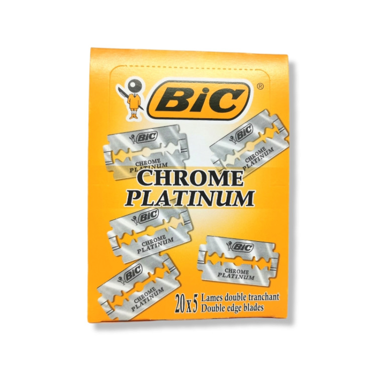 BIG обикновенни ножчета за бръснене, Chrome Platinum, 5 броя