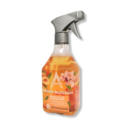 ASTONISH универсален спрей за дезинфекция на ръце и повърхности с аромат, 550мл, Peach Blossom