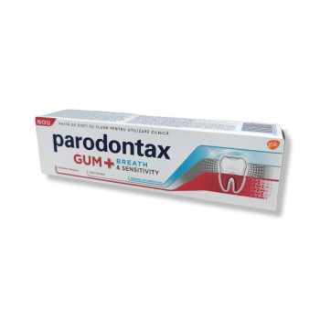 PARODONTAX паста за зъби, Gum+Breath & Sensitive, 75мл PARODONTAX паста за зъби, Gum+Breath & Sensitive, 75мл