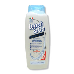 WASH&GO шампоан за коса, Без силикон, 750мл