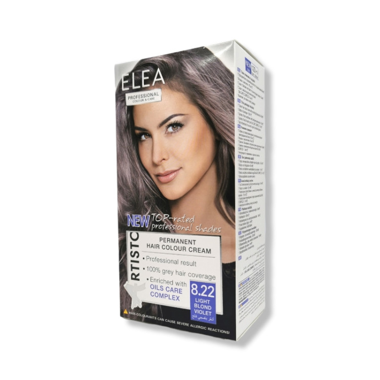 ELEA боя за коса, Professional, Colour & Care, Номер 8.22, Light blond violet