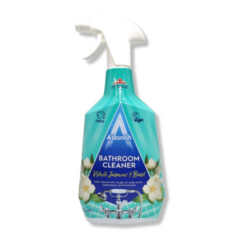 ASTONISH спрей за почистване на бани, Бял жасмин и Босилек, 750мл