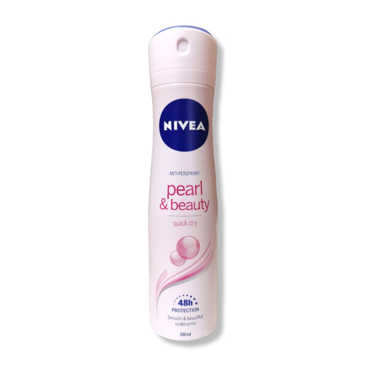 NIVEA дезодорант дамски, Pearl & beauty, 150мл