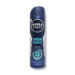 NIVEA дезодорант мъжки, Fresh Aquatic, 150мл