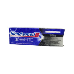 BLEND-A-MED паста за зъби, 3D white, Charcoal, 75мл
