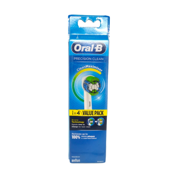 Oral-B накрайник за електрическа четка за зъби, Precision Clean, 4 броя 