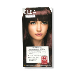 ELEA боя за коса, Professional, Colour & Care, Номер 5.22, Тъмен махагон