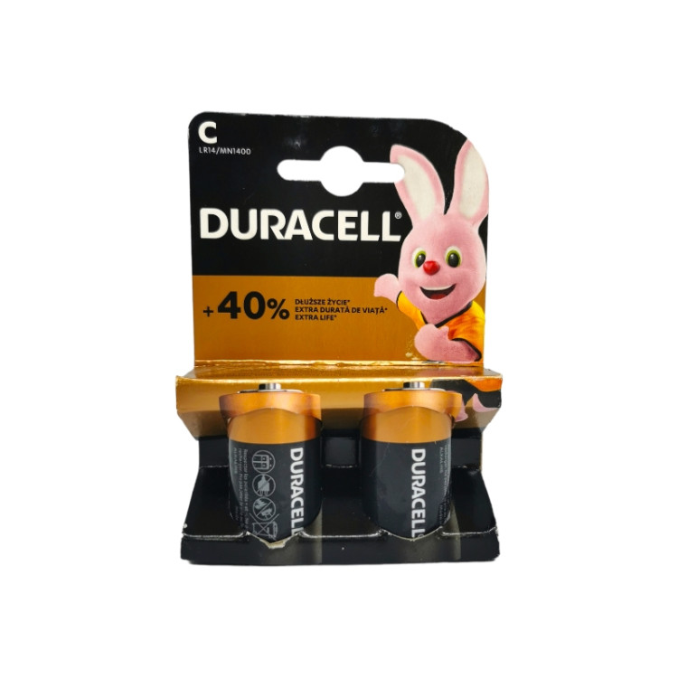 DURACELL батерия, LR14, 2 броя