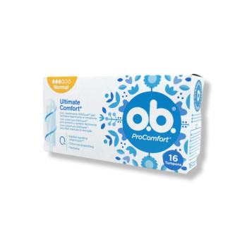 O.B хигиенни тампони, ProComfort, Normal, 16 броя