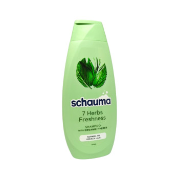 SCHAUMA дамски шампоан за коса, 7 билки, 400мл 
