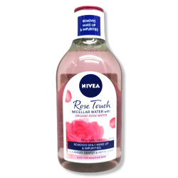 NIVEA мицеларна вода, Rose touch, 400мл