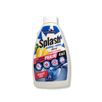 SPLASH за почистване на перална машина против котлен камък, Citrus, 250мл