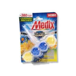 MEDIX ароматизатор за тоалетна чиния, Wc fresh drops, Summer Garden, 55гр