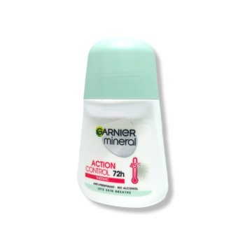 GARNIER рол-он дамски, Action Control, 72h, Thermic, 50мл