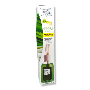 SWEET HOME ароматизатор с клечки, 100мл, Citronella SWEET HOME ароматизатор с клечки, 100мл, Citronella