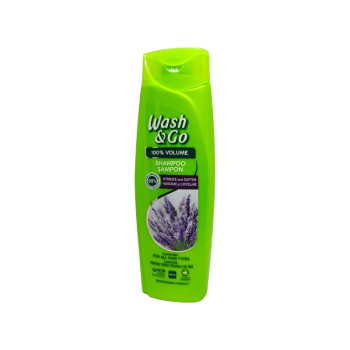 WASH&GO шампоан за коса, Лавандула, 180мл WASH&GO шампоан за коса, Лавандула, 180мл