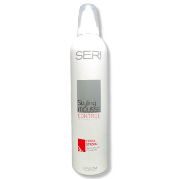 SERI пяна за коса, Супер силна фиксация, Extra strong, 300мл SERI пяна за коса, Супер силна фиксация, Extra strong, 300мл