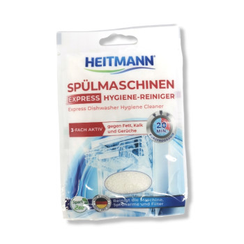 HEITMANN препарат за експресно почистване на съдомиялни машини, 30гр HEITMANN препарат за експресно почистване на съдомиялни машини, 30гр