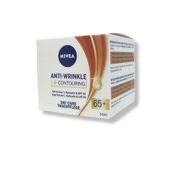NIVEA крем за лице, Против бръчки, Anti-Wrinkle + Contouring, Дневен, 65+, 50мл