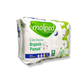MOLPED дамски превръзки, Памук, Extra long, 6 броя MOLPED дамски превръзки, Памук, Extra long, 6 броя