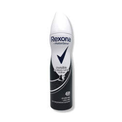 Rexona дезодорант дамски, Invisible, On black+white clothes, 150мл 