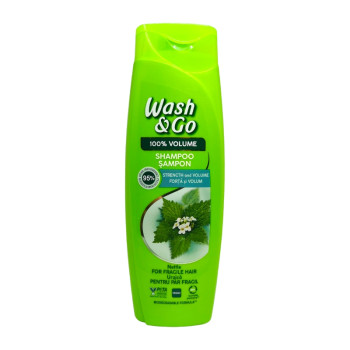 WASH&GO шампоан за коса, Коприва , 360мл