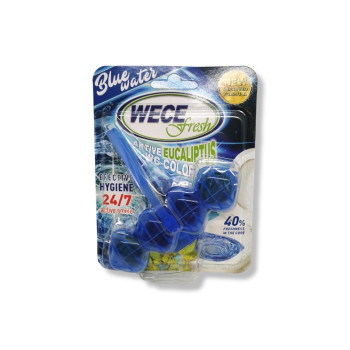 WECE FRESH ароматизатор за WC, Синя вода, 50гр, Евкалипт WECE FRESH ароматизатор за WC, Синя вода, 50гр, Евкалипт