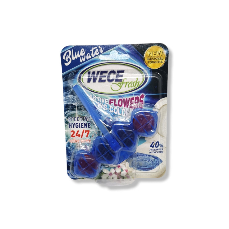WECE FRESH ароматизатор за WC, Синя вода, 50гр, Цветя