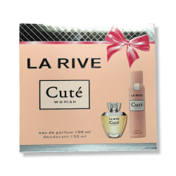 LA RIVE подаръчен комплект за жени, EDП 100мл + дезодорант 150мл, Cute