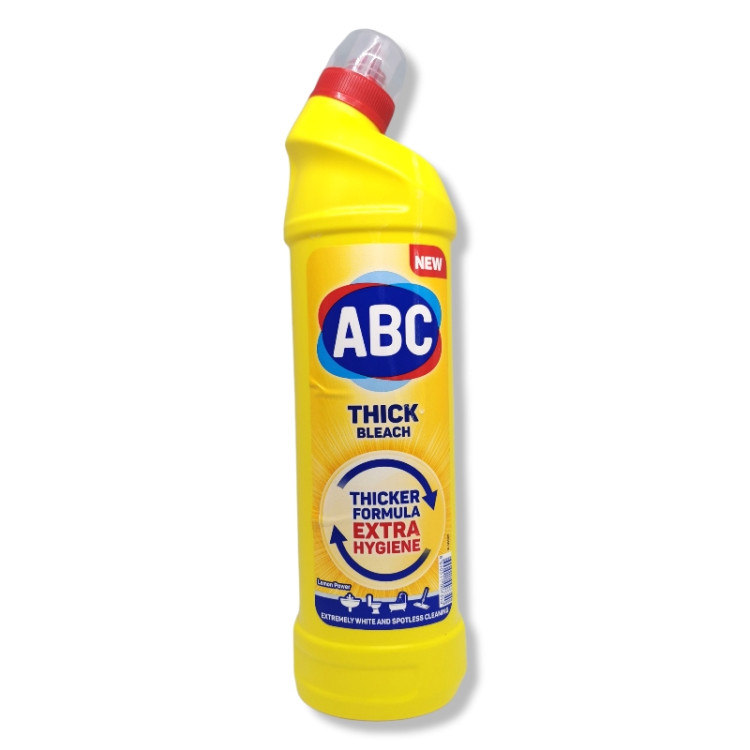 ABC дезинфекциращ препарат за баня и тоалетна чиния, 746мл, Лимон