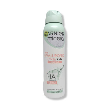 GARNIER дезодорант дамски, Hyaloronic Care, 72 часа, 150мл