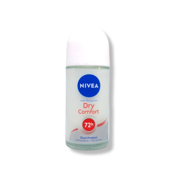 Nivea рол-он дамски, Dry Comfort, 50мл