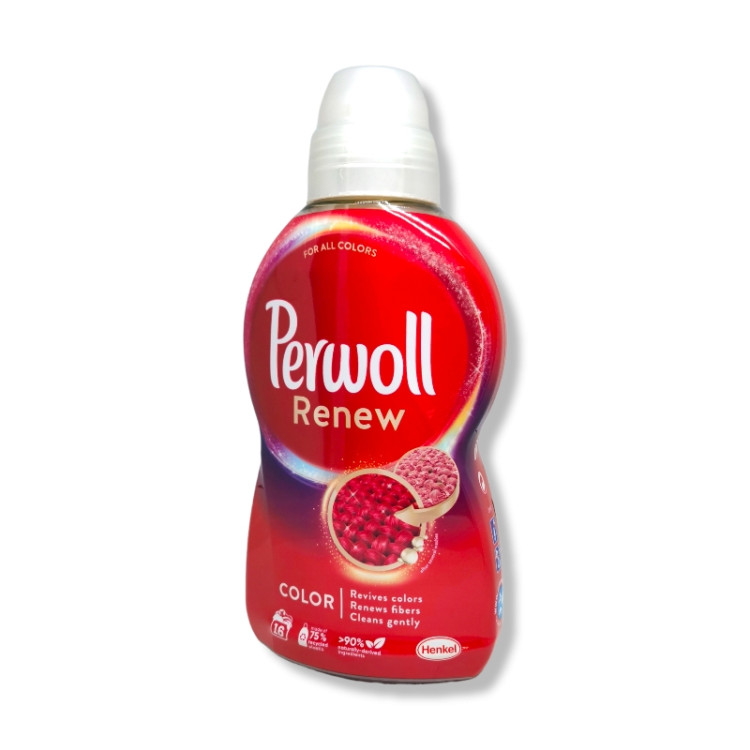 PERWOLL течен перилен препарат, Renew, Color, 960мл