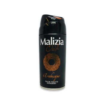 MALIZIA uomo мъжки дезодорант, Oud, Arabesque, 150мл