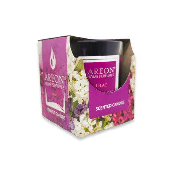 AREON ароматизирана свещ, 120гр, Люляк AREON ароматизирана свещ, 120гр, Люляк