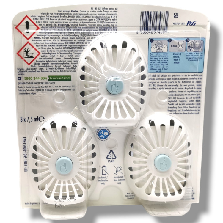 AMBI PUR FEBREZE ароматизатор за баня и тоалетна, Honey Suckle , 2 броя AMBI PUR FEBREZE ароматизатор за баня и тоалетна, Honey Suckle , 2 броя