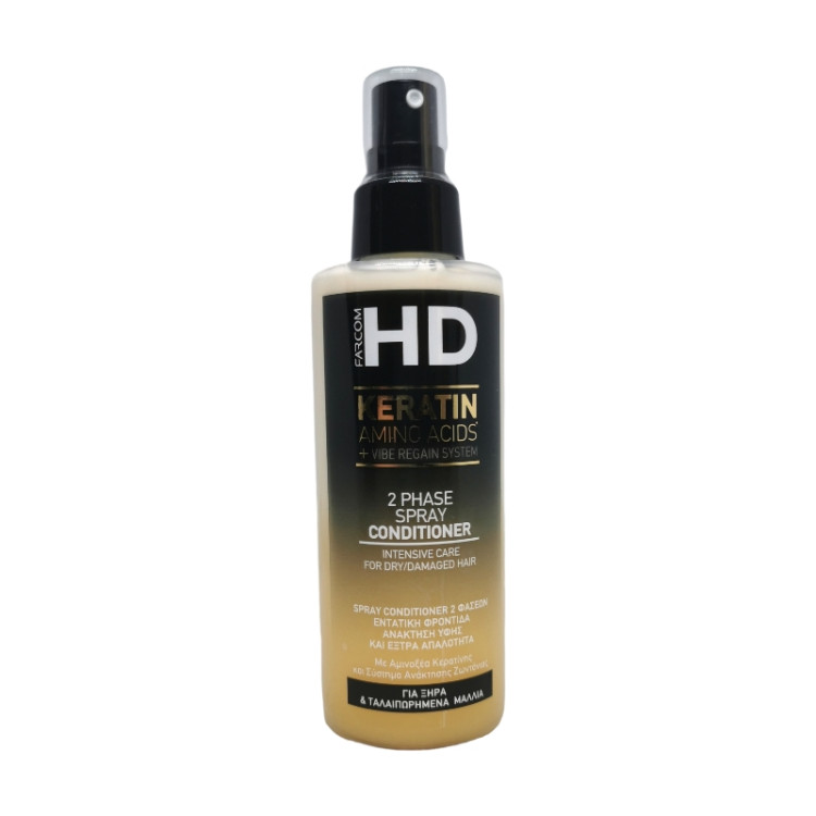 FARCOM HD спрей балсам за коса, Keratin amino acids, Суха и изтощена коса, 150мл