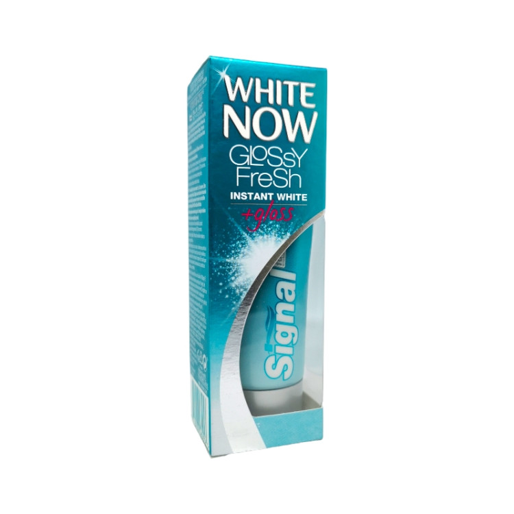 SIGNAL паста за зъби, White Now, Glossy Fresh, 50мл