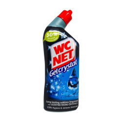 WC NET гел за дезинфекция на тоалетна, 750мл, Blue fresh