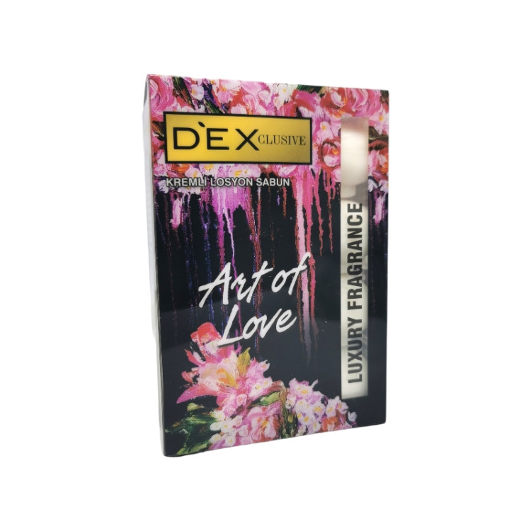 DEX тоалетен крем сапун, 4 х 100гр, Art of Love