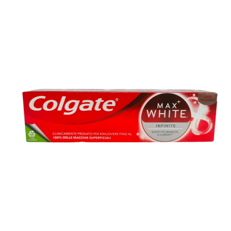 COLGATE паста за зъби, Max white, Infinite, 75мл 