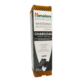 HIMALAYA паста за зъби, 115мл, Активен въглен и черен кимион HIMALAYA паста за зъби, 115мл, Активен въглен и черен кимион