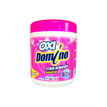 DOMINO OXI прах против петна за цветни и бели дрехи, 500гр DOMINO OXI прах против петна за цветни и бели дрехи, 500гр
