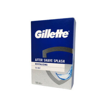 GILLETTE афтършейв лосион, Revitalizing, Sea mist, 100мл GILLETTE афтършейв лосион, Revitalizing, Sea mist, 100мл