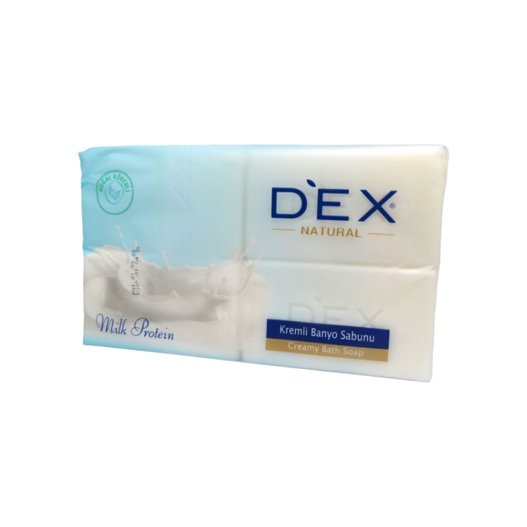 DEX сапун за пране, Natural, 4х150гр, Milk protein
