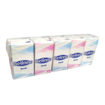 BELINNO носни кърпи, Бели, Без аромат, 10 броя BELINNO носни кърпи, Бели, Без аромат, 10 броя