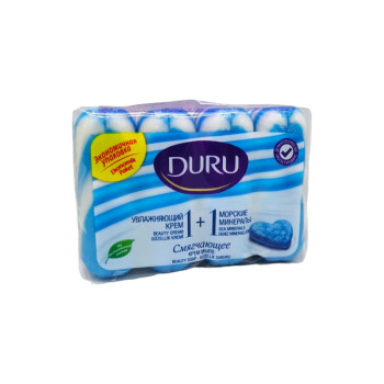 DURU тоалетен сапун, Морски минерали, 4х80гр DURU тоалетен сапун, Морски минерали, 4х80гр