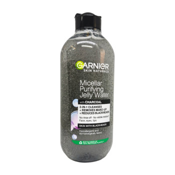 GARNIER мицеларен гел вода, Pure activ charcoal, 400мл